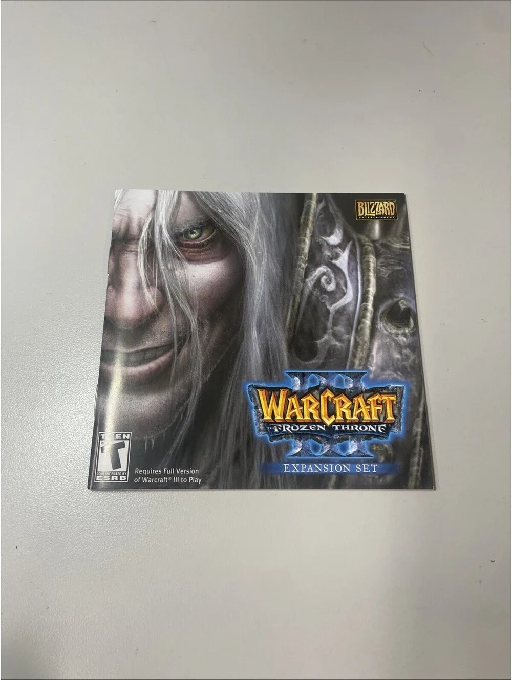 WarCraft III 3 Battle Chest PC Box and Manuals Only No Discs